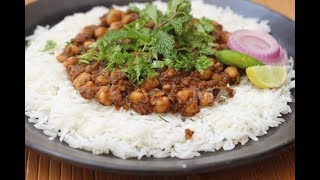 chawal chole kadhi recipe chana masala easy