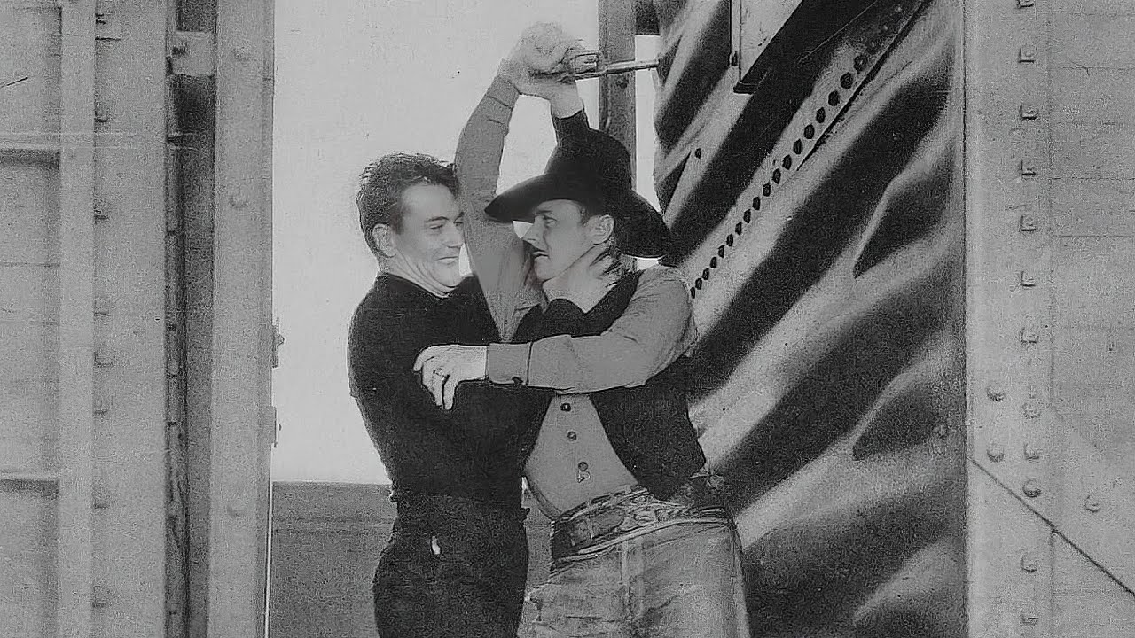 Sagebrush Trail (Western, 1933) John Wayne, Nancy Shubert, Lane