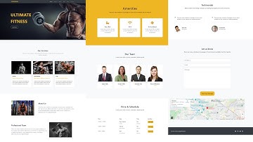 Part 2 || How to Make Responsive Fitness Landing Page Design Using Html CSS and Bootstrap 2022