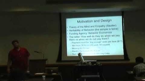 SSP Missing Data Workshop 6 Sept-07, Part 1