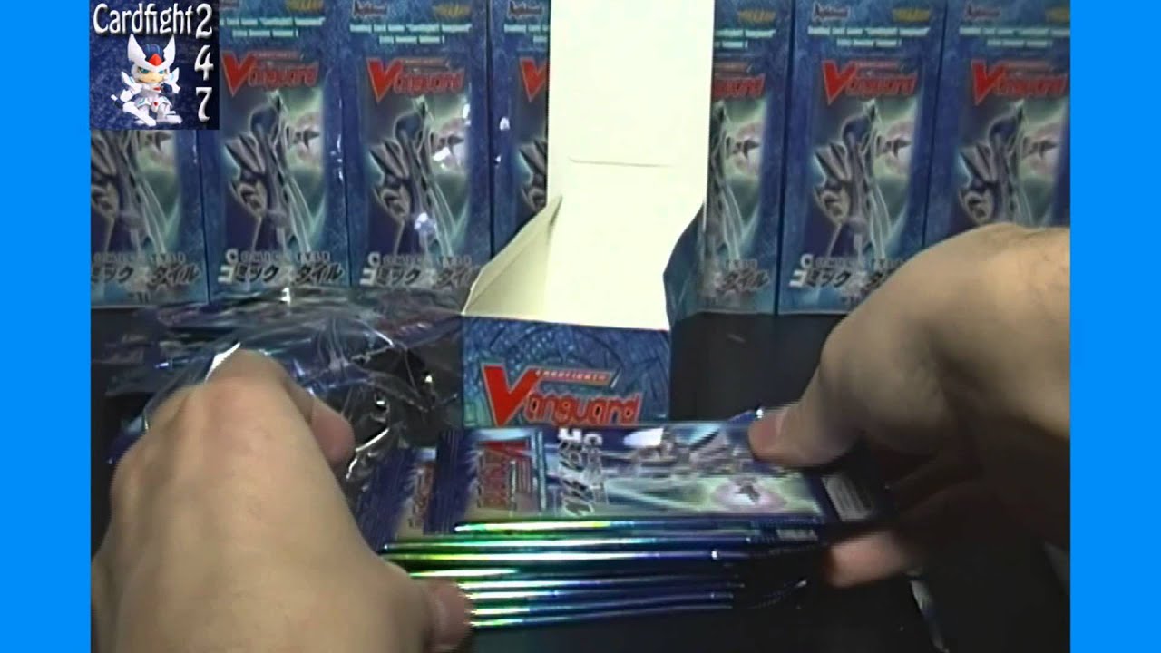 Comic Style EB01 Cardfight Vanguard Booster Box Opening Box 1