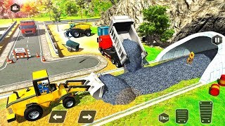 Railroad Tunnel Construction Simulator - Railway Builder Game - Android Gameplay