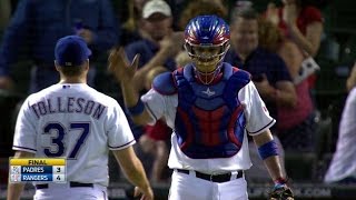 SD@TEX: Tolleson fans Kemp to save Rangers' 4-3 win