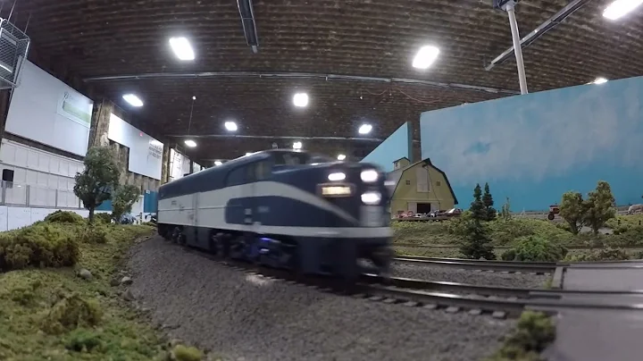 Brand New Rapido HO Scale ALCO PA-1 Nickle Plate Road 184 First Run at the Kenan Center Train Show