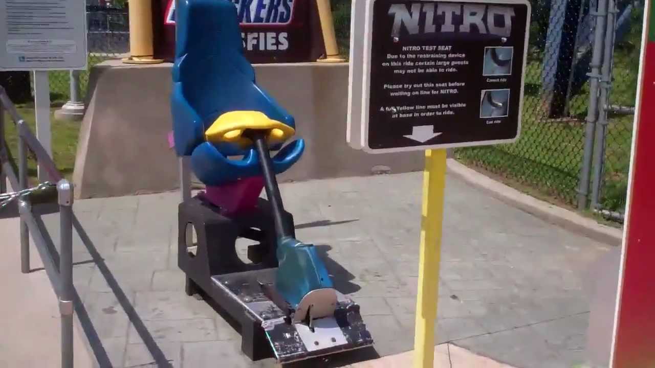 Nitro At Six Flags Great Adventure Queue Line Walkthrough YouTube