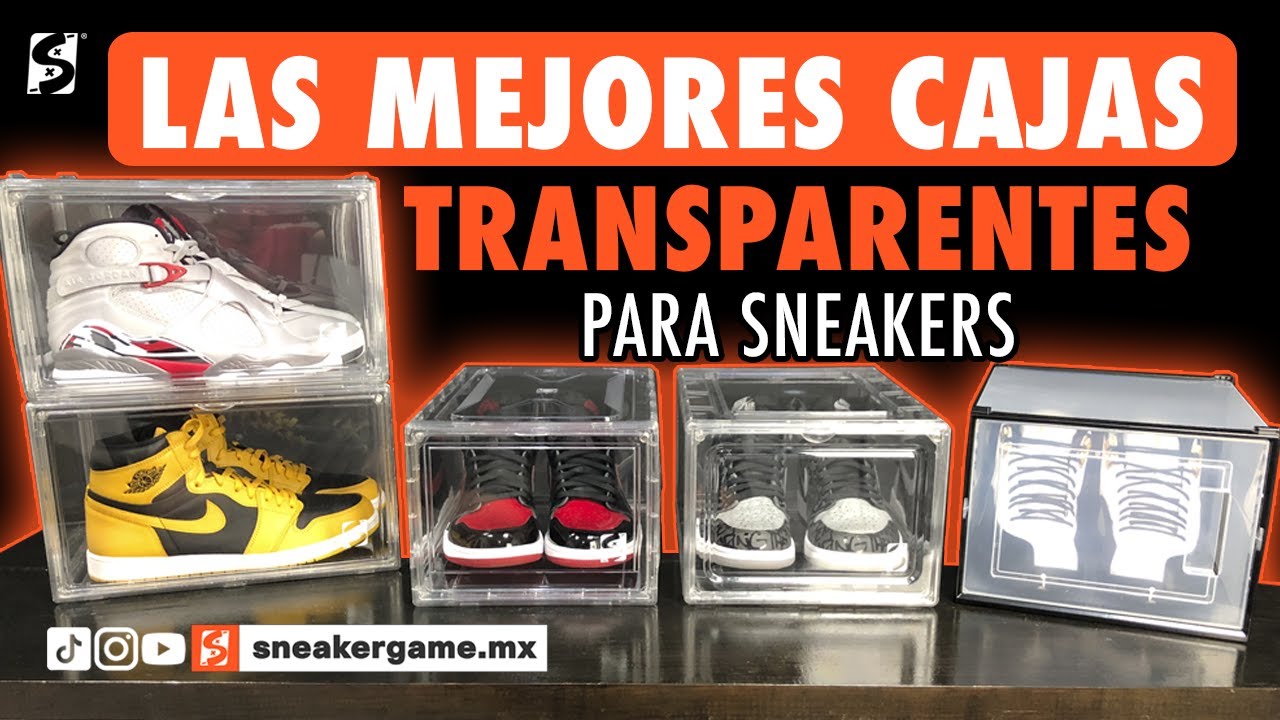 🚨 TOP 5 Mejores Cajas TRANSPARENTES para Sneakers 🔥 