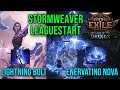 (NERFED) Path of Exile 2 - Lightning Bolt + Enervating Nova Stormweaver 0.4 Leaguestart Build Guide