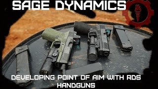 Developing Point of Aim with a RDS handgun optic