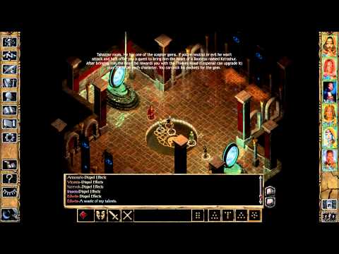 Baldur's Gate 2 EE Throne of Bhaal - Watcher's Keep Level 3 - The Maze Level