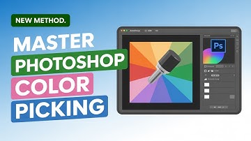 Pick Colors from Images in Photoshop with Eyedropper Tool