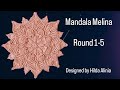 Crochet mandala  dreamcatcher melina for beginners r15
