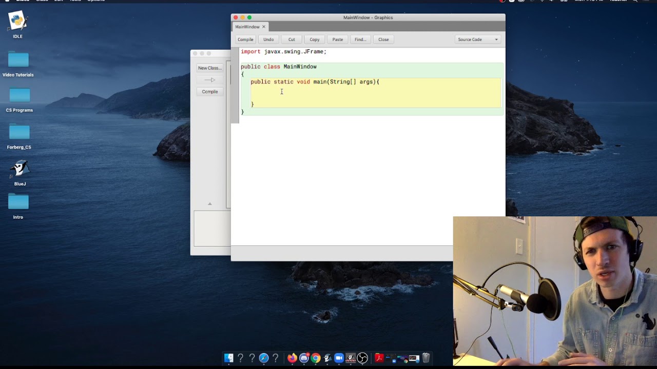 Java Making a JFrame - YouTube