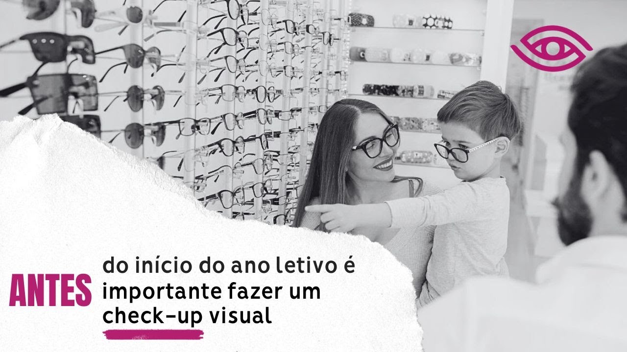 Check Up Visual Antes do início do ano letivo é importante fazer um check-up visual ...