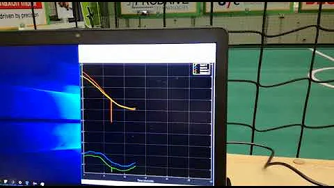 Video comparing camera and UWB drone