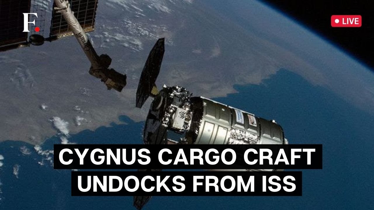 LIVE: NASA's Northrop Grumman Cygnus Departure From International Space ...