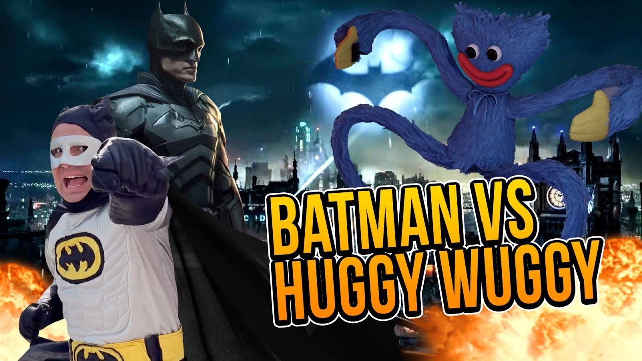 Batman VS Huggy Wuggy en la vida real | The Batman | Manito y Maskarin |  Poppy PlayTime - YouTube