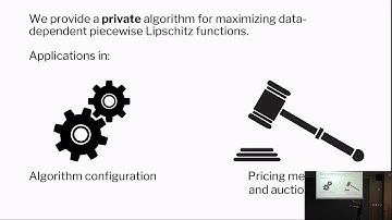 Ellen Vitercik on Differentially Private Algorithm and Auction Configuration