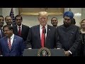 President Trump Participates in the Diwali Ceremonial Lighting of the Diya