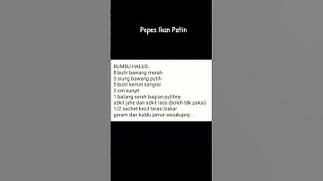 Thumbnail of Resep PEPES IKAN PATIN #food #kuliner #resep