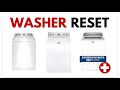 Washing Machine Reset Button How To Press