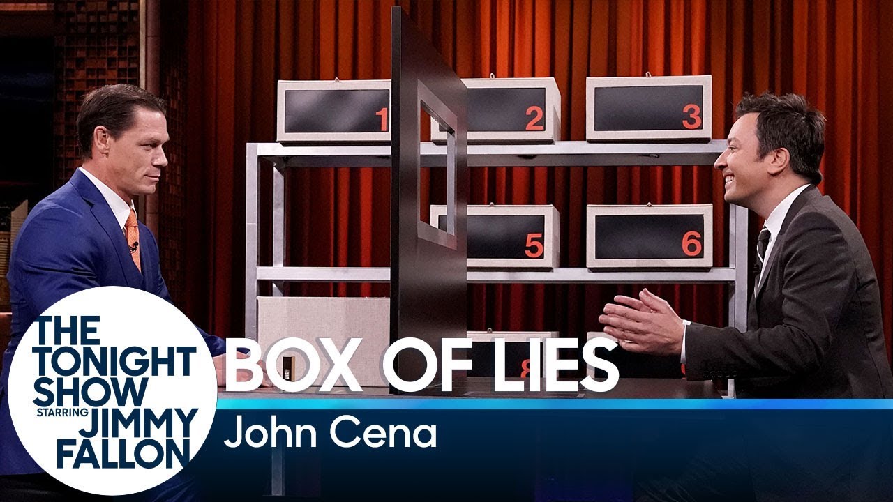 ⁣Box of Lies with John Cena