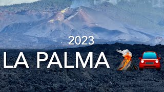 Drive Through La Palma Lava Fields After Eruption (4K)