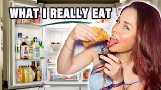 Exposing What I ACTUALLY EAT When I'm Not Taste Testing Fast Food Restaurants!