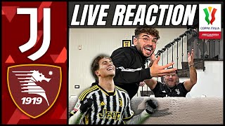 😍 MAMMA MIA!!! DEVASTANTI! JUVENTUS - SALERNITANA 6-1 | LIVE REACTION TIFOSI JUVENTINI