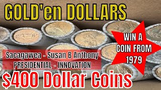 400 Dollar Coin Search Sba Sacajawea  Native American Presidential Las Vegas Coin Hunter Is 