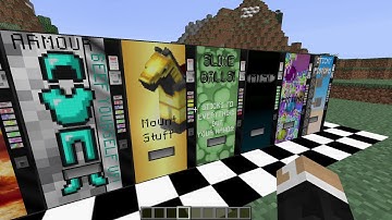 [MC Version 1.15 ] USEFUL Vending Machines Pack (which replaces Glazed Terracotta)