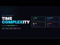 TIME COMPLEXITY VISUALIZED | COMPLETE DSA IN JAVA