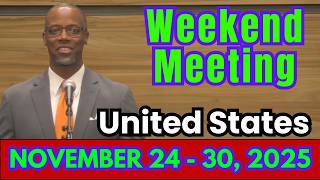 Download Lagu Weekend Meeting 2025 | Watchtower Study ( November 24-30) | United States | Weekend Meeting MP3