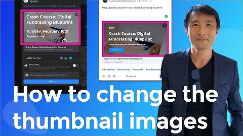 How to control your blog thumbnail image when sharing on social media