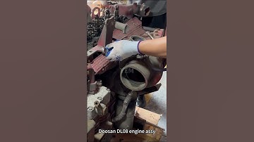 For Doosan / For Develon DL08 Engine Assy Used Disassembly video