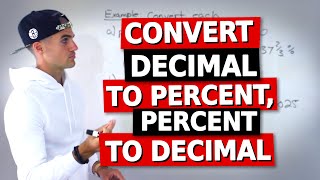 QMS 110 (Ryerson) - Convert Decimal to Percent, Percent to Decimal