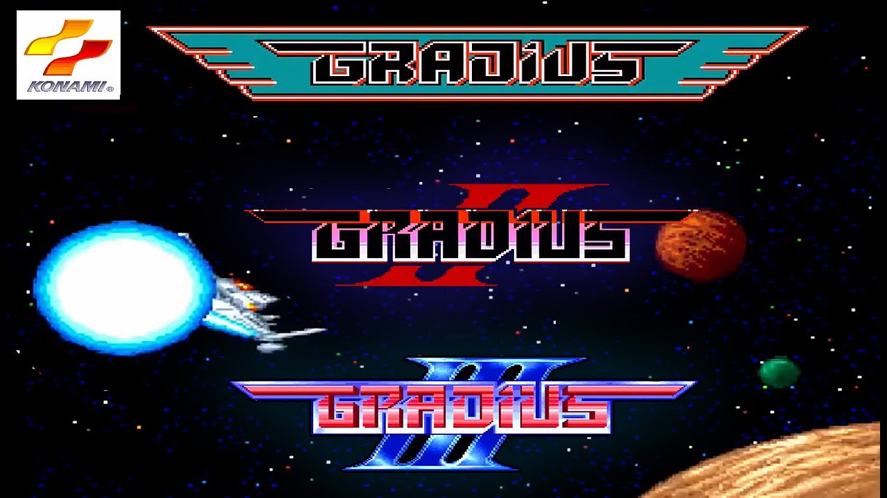 KONAMI】FC/SFC『グラディウス - GRADIUS -Ⅰ＆Ⅱ＆Ⅲ 』＿ノーミス