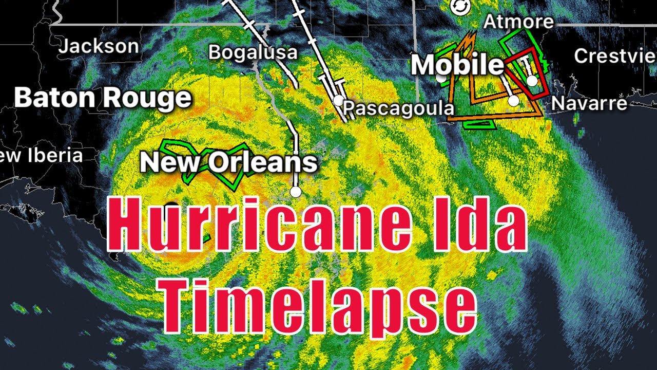 Hurricane Ida Timelapse from Gulfport Mississippi YouTube