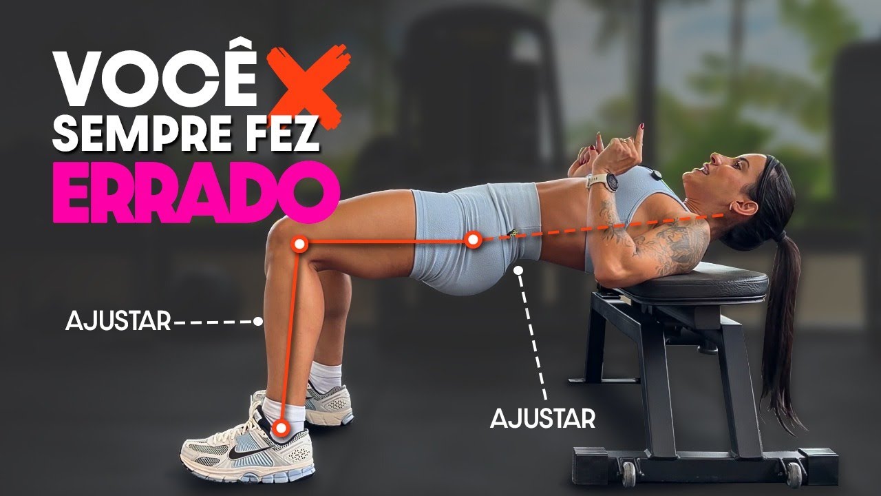 É POR ISSO que seu GLÚTEO NÃO EVOLUI na ELEVAÇÃO PÉLVICA