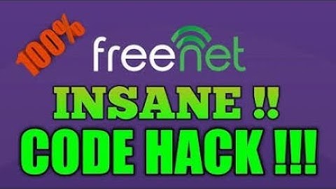 Freenet Hack Code 100% Legit Updated 2018(You must see this before developers solve this)