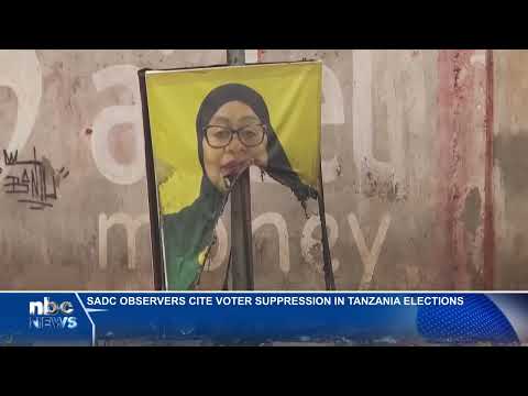 SADC Observers Question Fairness Of Tanzania Elections Nbc SADC Observers Question Fairness Of Tanzania Elections Nbc