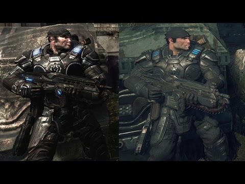 Gears of War 2, Xbox One X vs Xbox 360