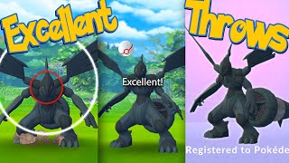 ZEKROM Excellent Throws EVERY TIME! How To Excellent Throws When Catching ZEKROM | Pokémon Go