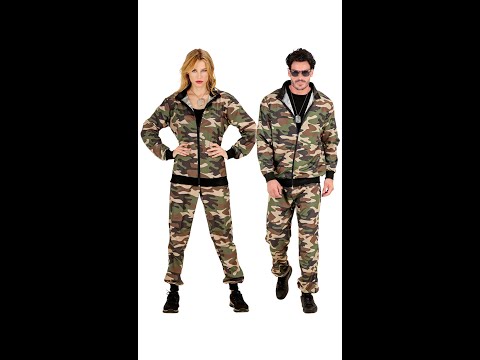 Foute trainingspak Camouflage unisex video