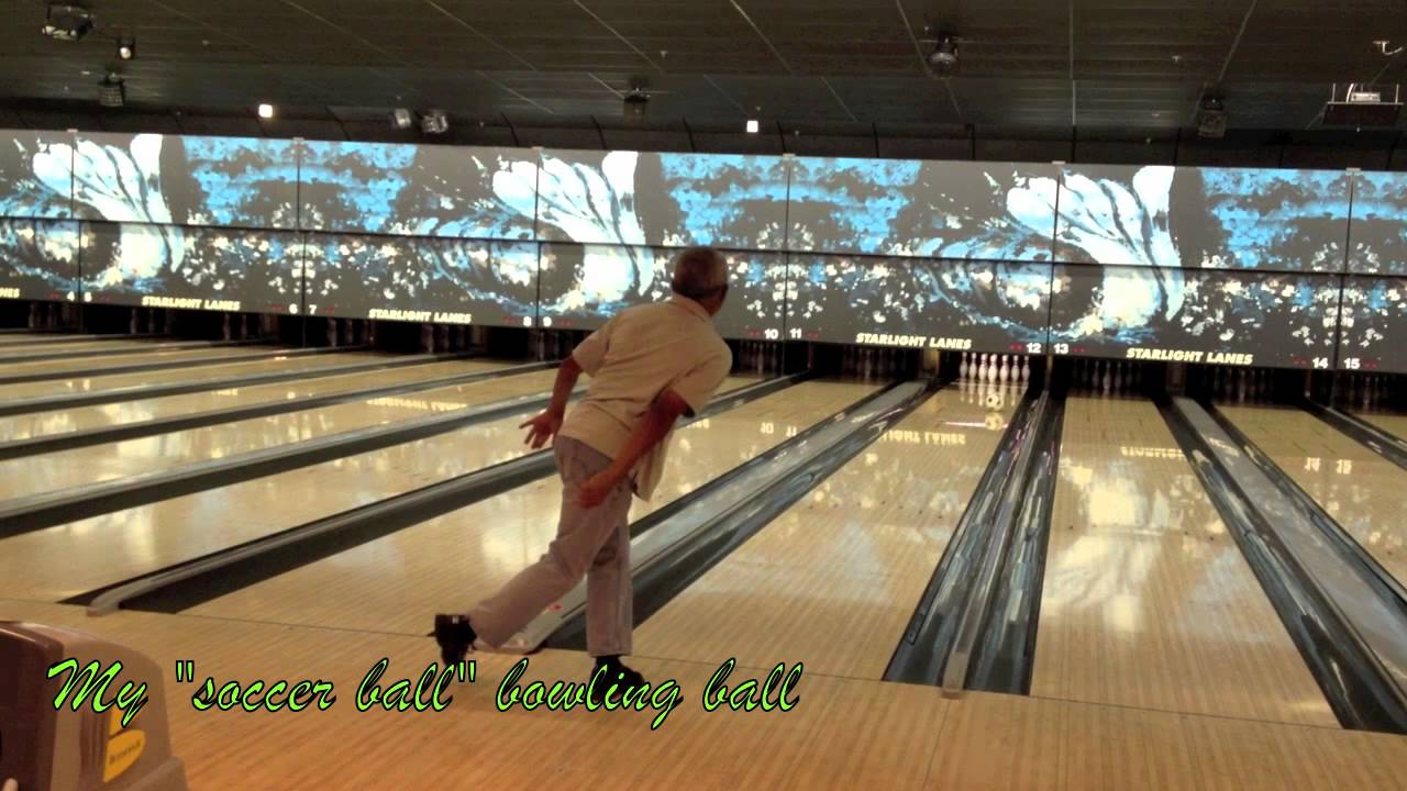 Soccer styled bowling ball YouTube