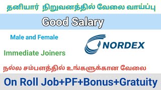 ?Nordex India Company Job Openings Male and Female Job Openings