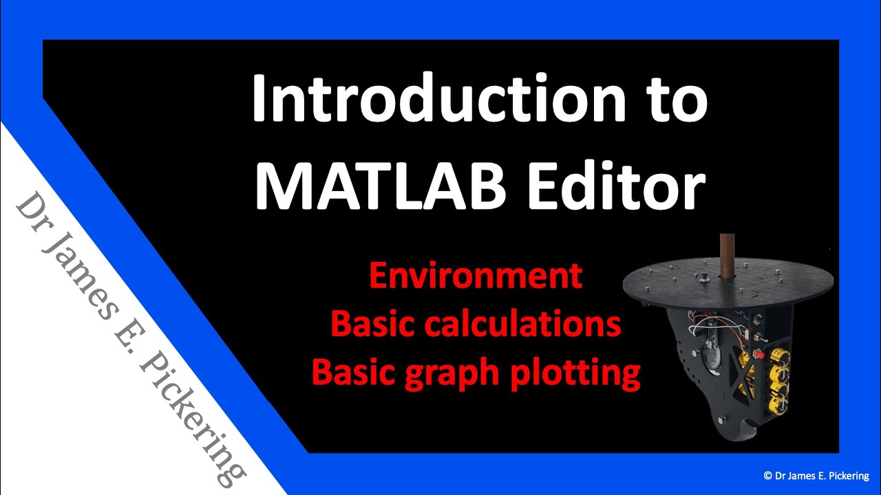 1. Introduction to MATLAB Editor - YouTube