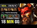 HOW TO OFFLANE BEASTMASTER 18Min GG Deleted TB with Micro Wild Boar & 1Kill Per Min DotA 2