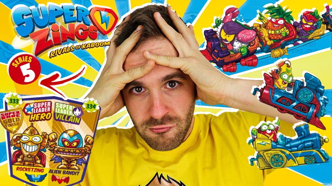 SuperZings Series 5 NUEVAS IMAGENES ESPECIALES DORADOS Y PLATEADOS en Pe Toys