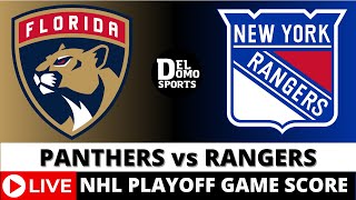 NEW YORK RANGERS VS FLORIDA PANTHERS LIVE 🏒 NHL Game Score Radio MAY 28, 2024 - East Final - Game 4