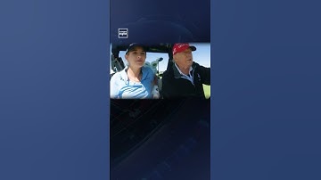 Trump’s Granddaughter Kai Interviews Him On The Golf Course